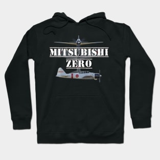 mitsubishi zero Hoodie